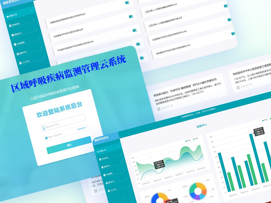 區(qū)域呼吸疾病監(jiān)測(cè)管理云系統(tǒng)
